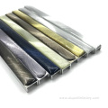 Aluminum tile trim for hotel engineering